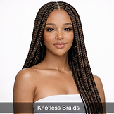 Kid Knotless Braids (Regular/Triangular)